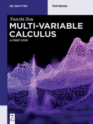 cover image of Multi-Variable Calculus